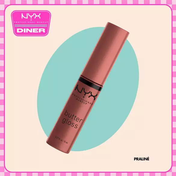 NYX Professional Makeup Butter Gloss en tono Praline