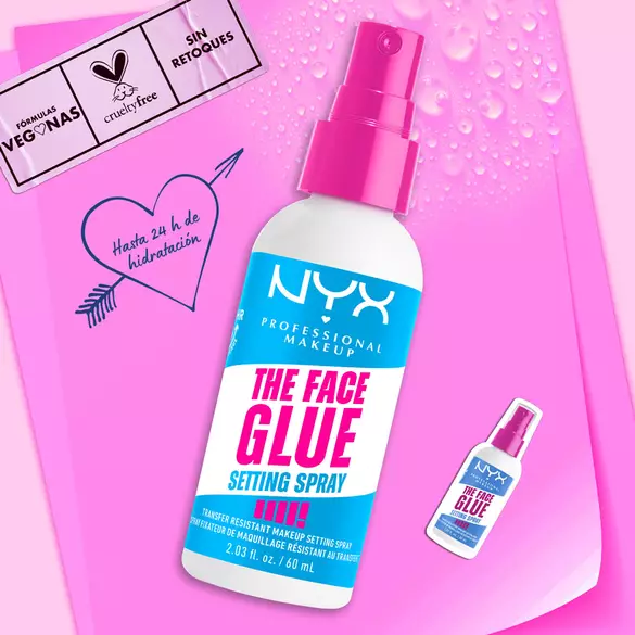 Face Glue Primer grips it all & hydrates skin for up to 24 hours!