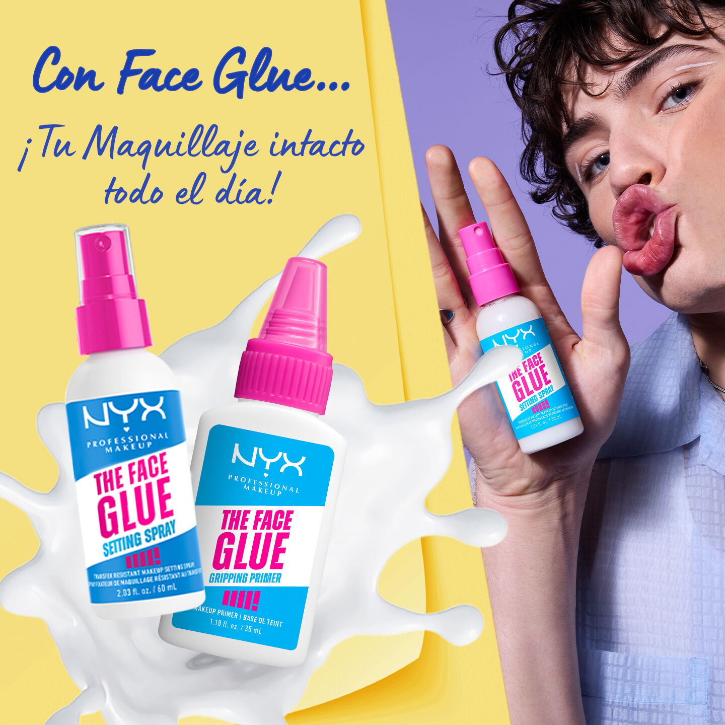 ¡Tu maquillaje intacto todo el dia!