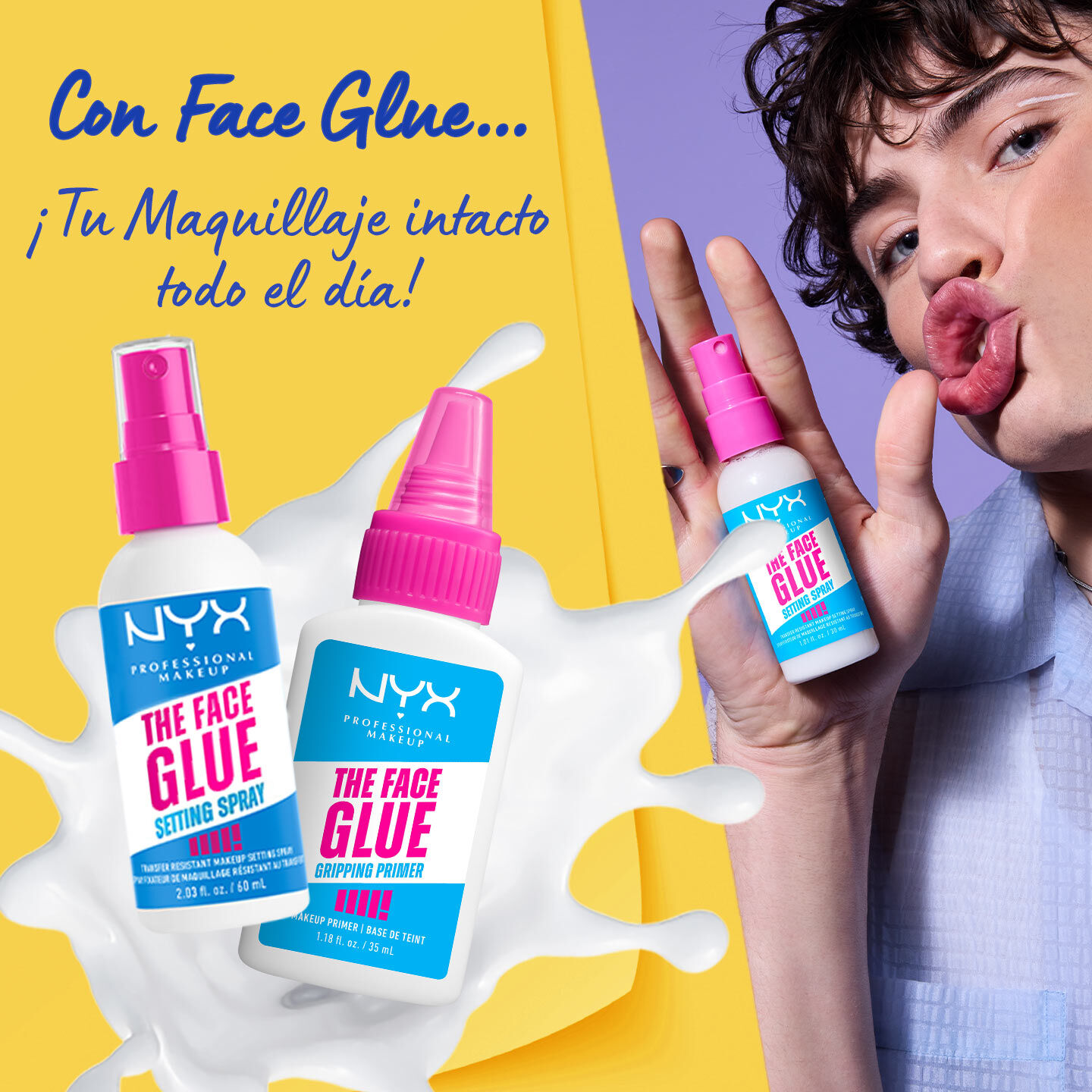 ¡Tu maquillaje intacto todo el dia!
