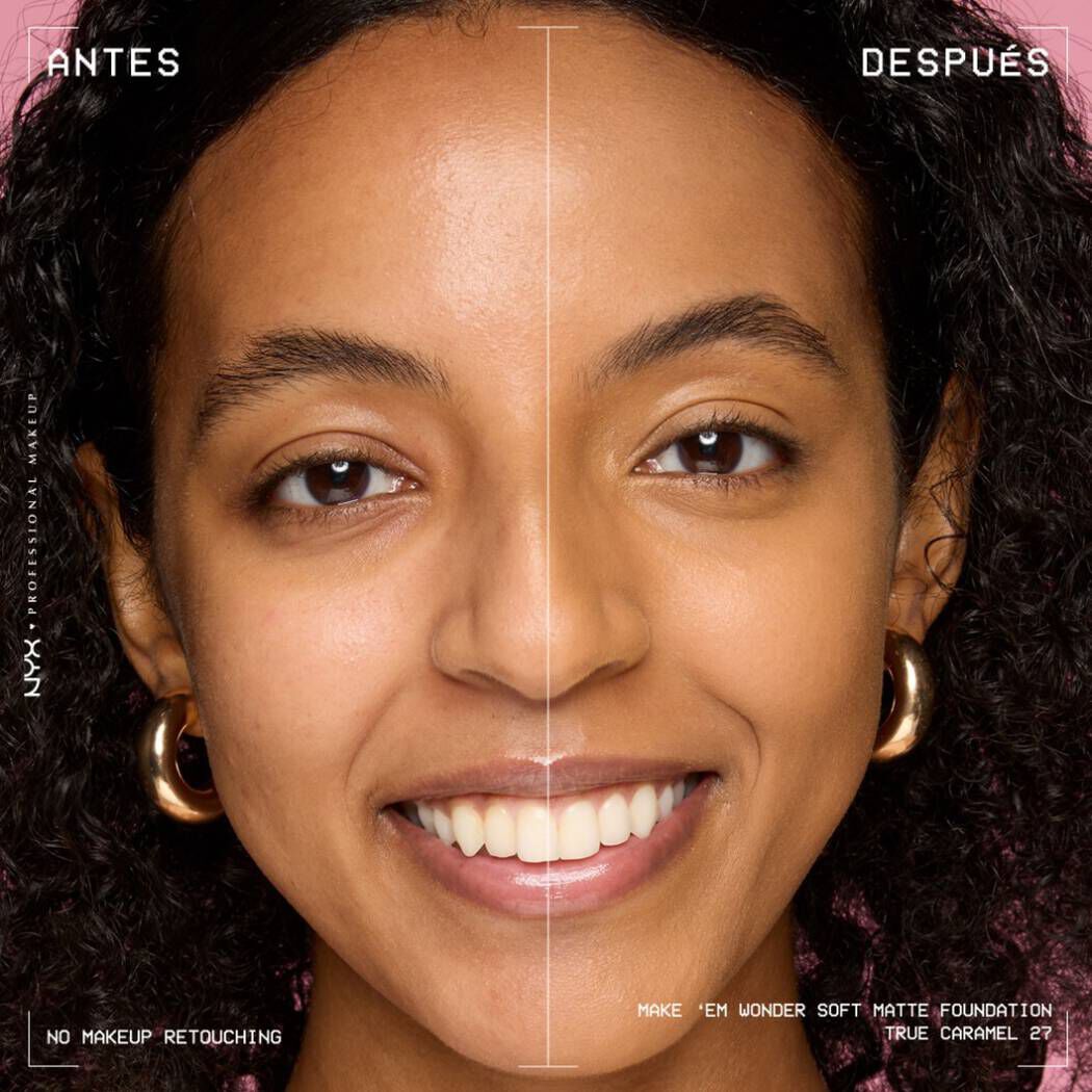 Make 'Em Wonder™ Base de Maquillaje Acabado Mate Natural