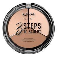 Paleta contour 3 Steps to Sculpt Face Sculpting Palette