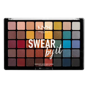 Paleta de sobras colores variados