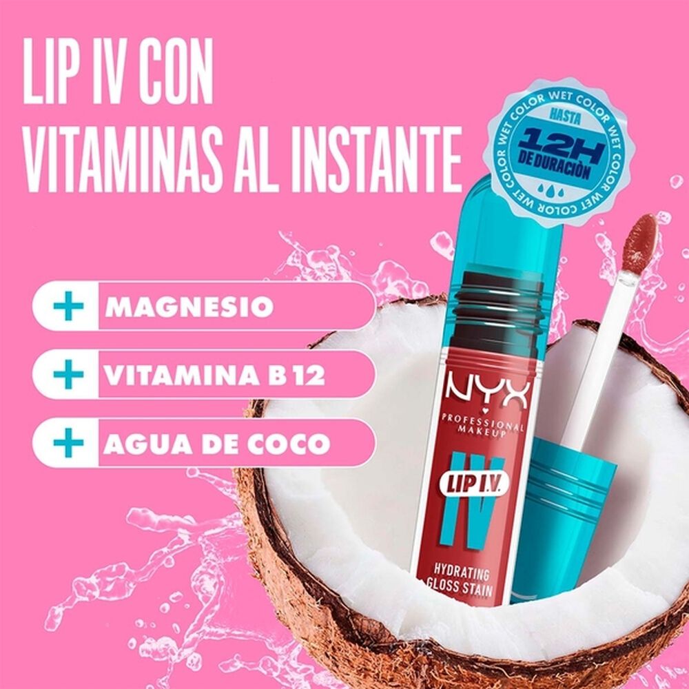 LIP I.V. Tinta para Labios Hidratante Efecto Gloss