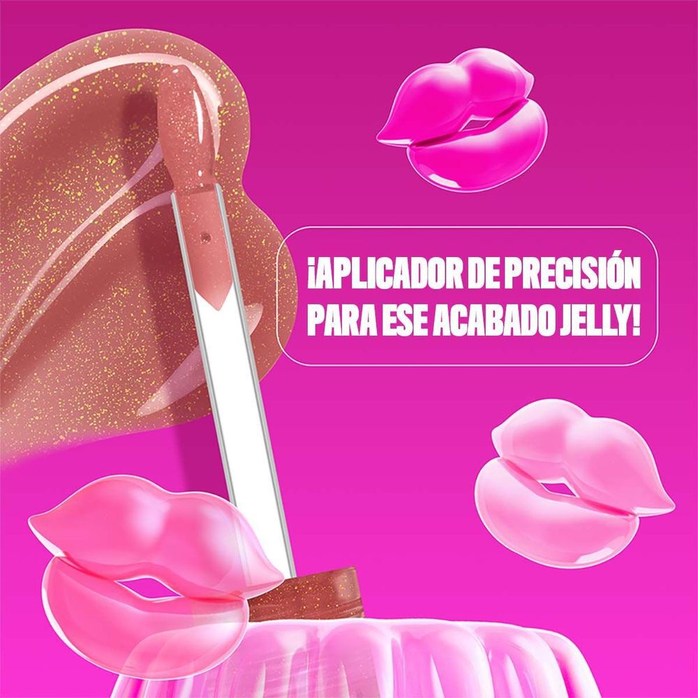 Jelly Job NYX PMU Gloss con brillo y volumen natural