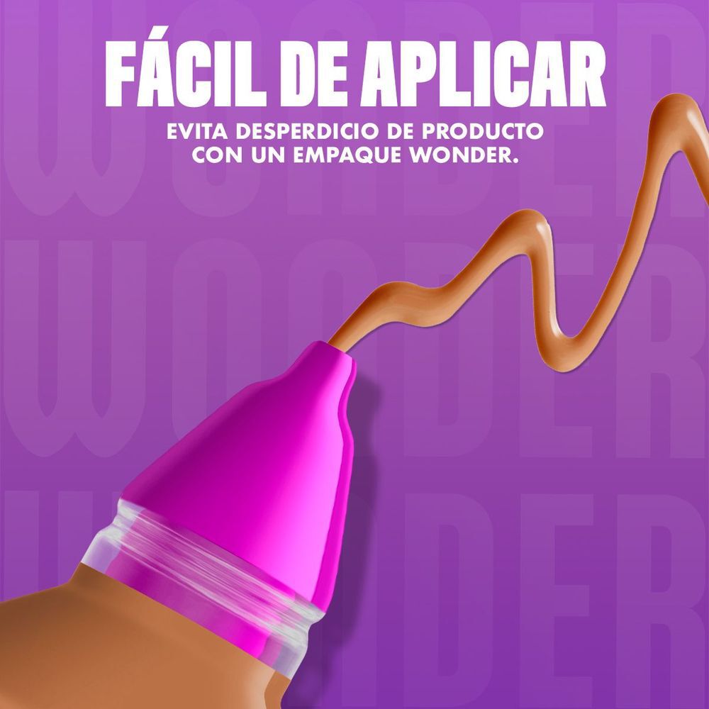 Make 'Em Wonder™ Base de Maquillaje Acabado Mate Natural