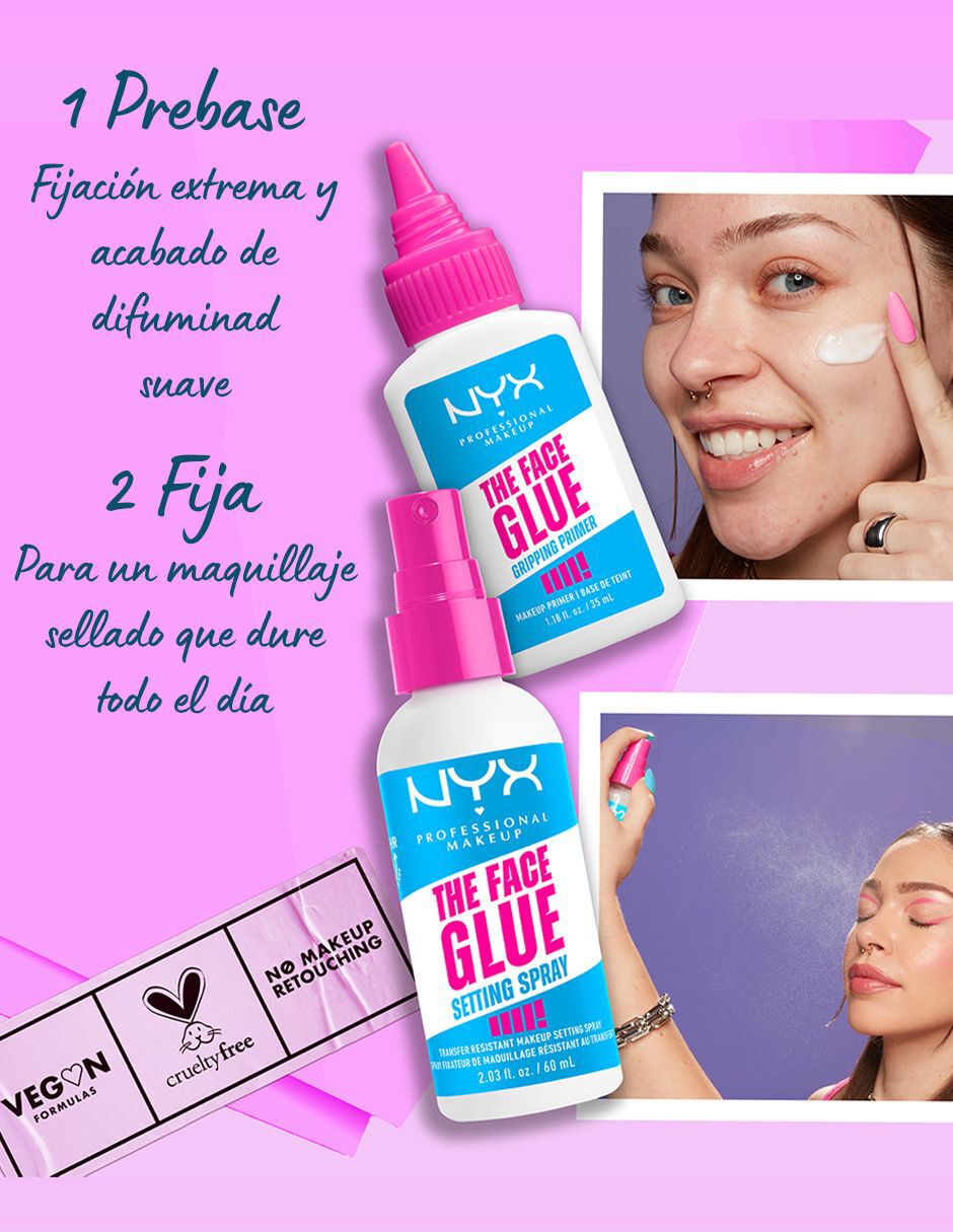 The Face Glue fijador de maquillaje
