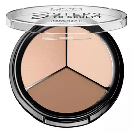 Paleta contour 3 Steps to Sculpt Face Sculpting Palette