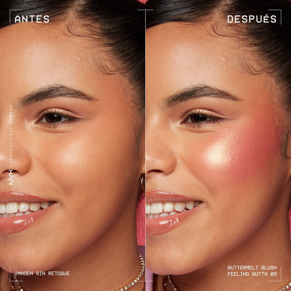 NYX PMU Buttermelt Blush, Rubor en Polvo