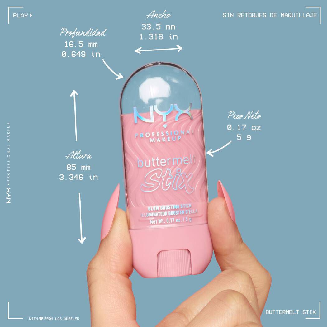 Iluminador en Barra, Buttermelt Glaze Stix