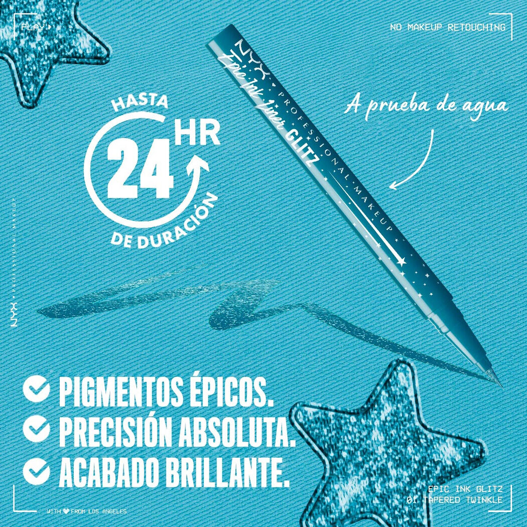 Delineador Epic Ink Liner Glitz