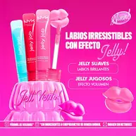 Jelly Job NYX PMU Gloss con brillo y volumen natural