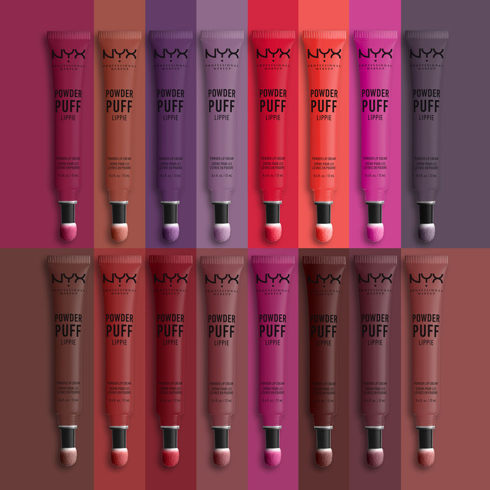 Liquid Lipstick Powder Puff Lippie Lip Cream