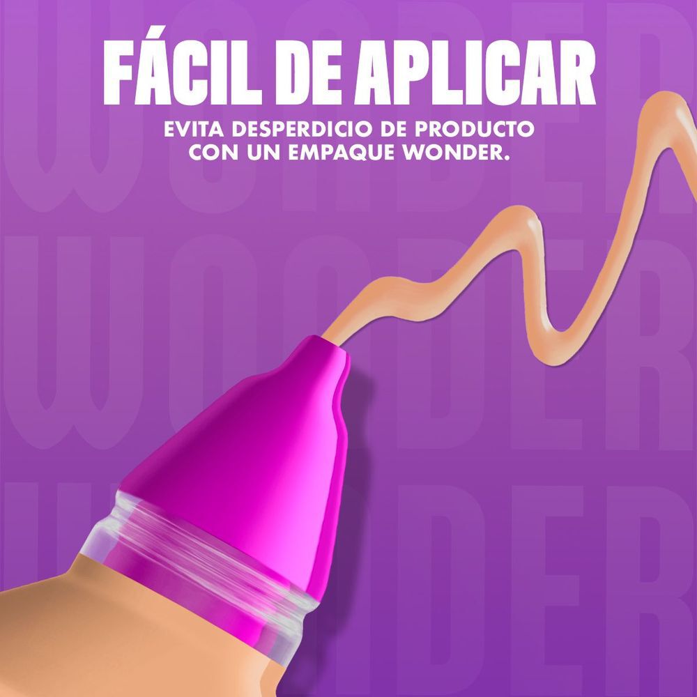 Make 'Em Wonder™ Base de Maquillaje Acabado Mate Natural