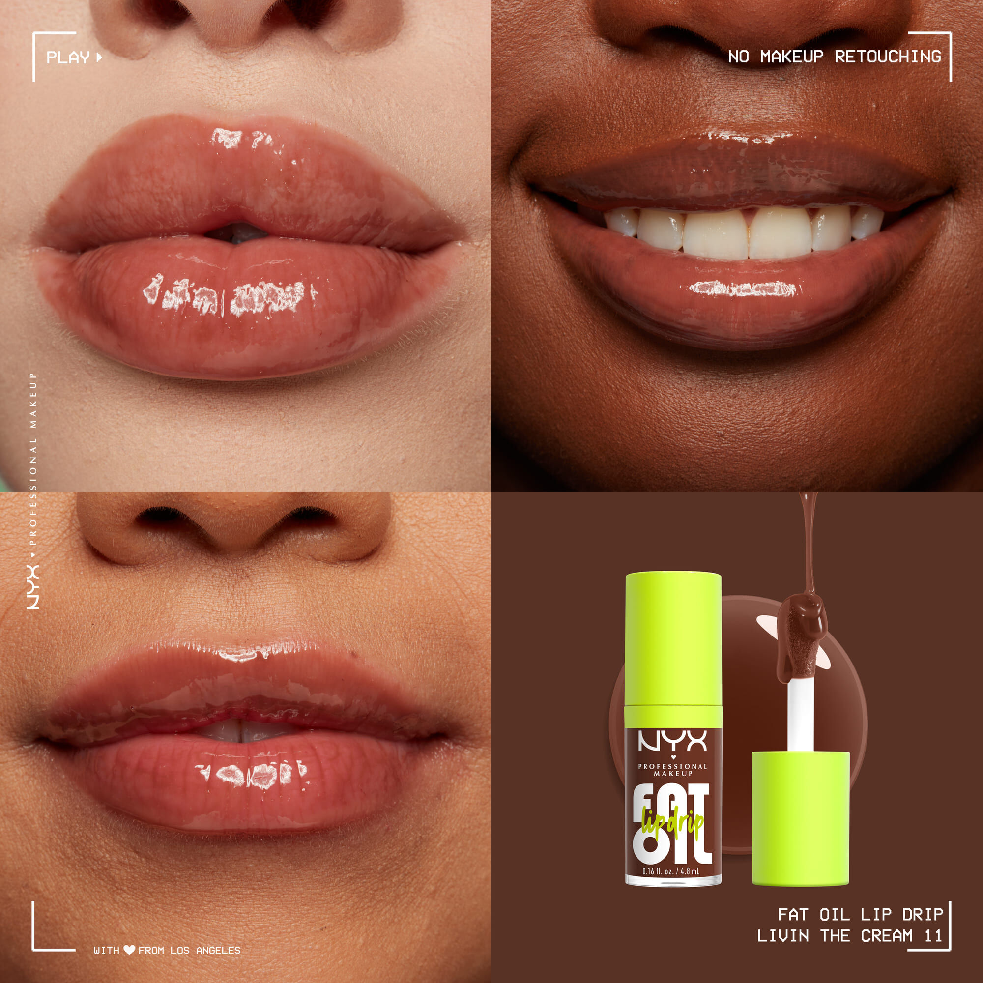 FAT OIL LIP DRIP