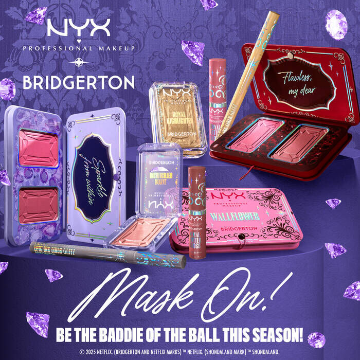 Bridgerton Royal Blush Palette