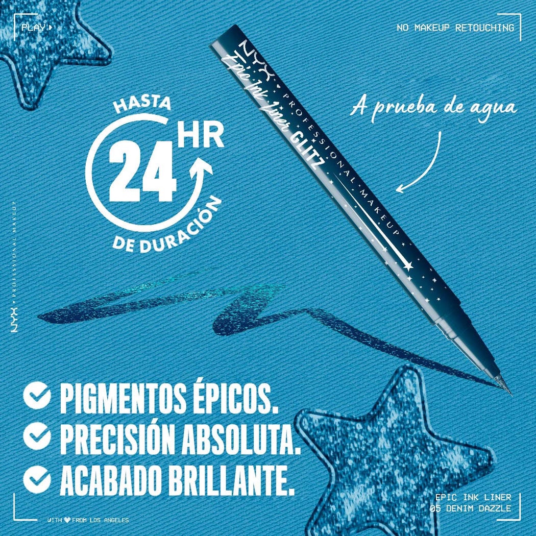 Delineador Epic Ink Liner Glitz