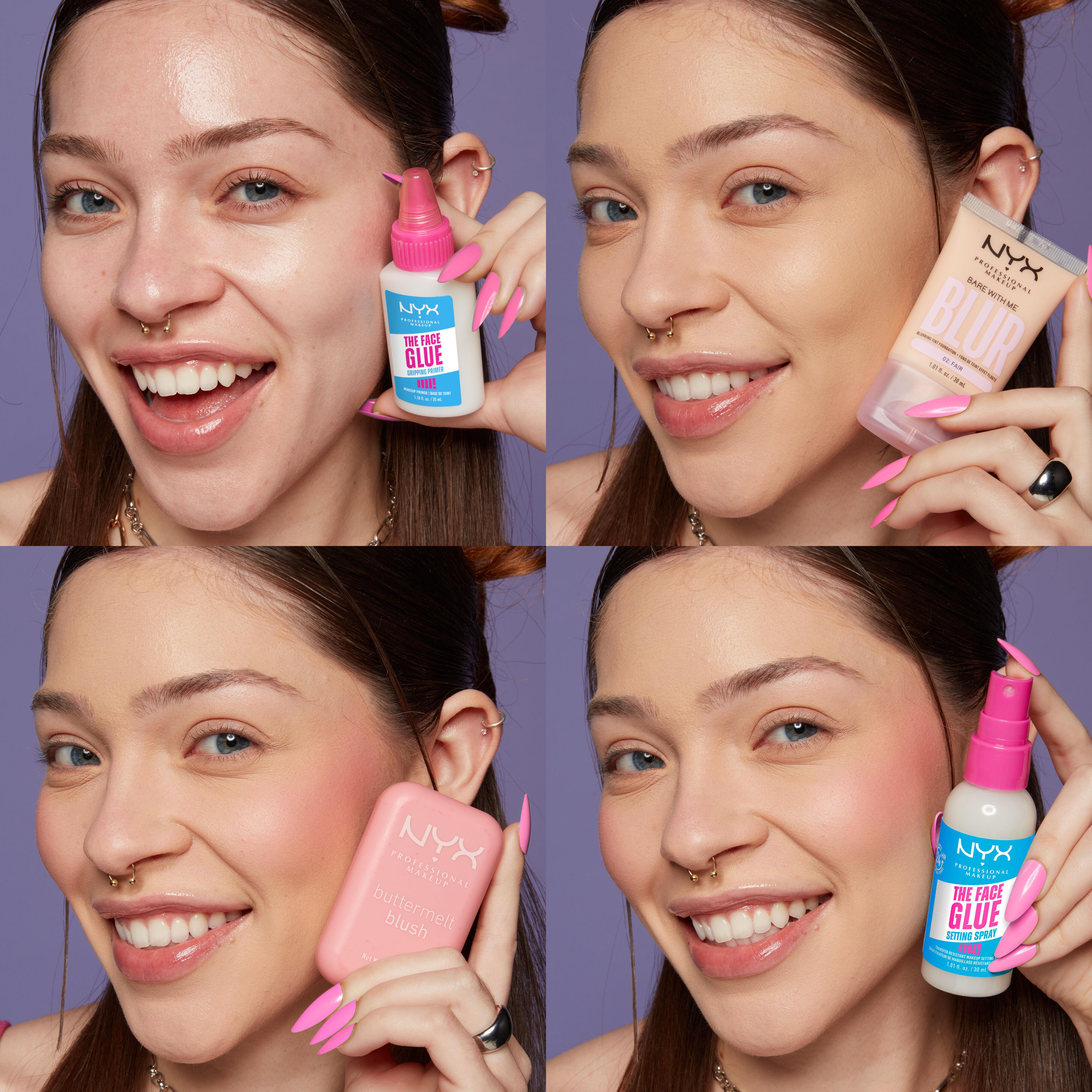 The Face Glue Spray Fijador de maquillaje