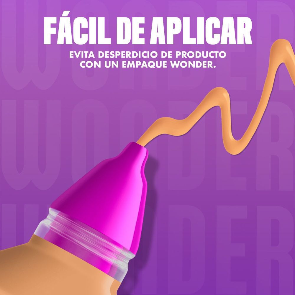 Make 'Em Wonder™ Base de Maquillaje Acabado Mate Natural