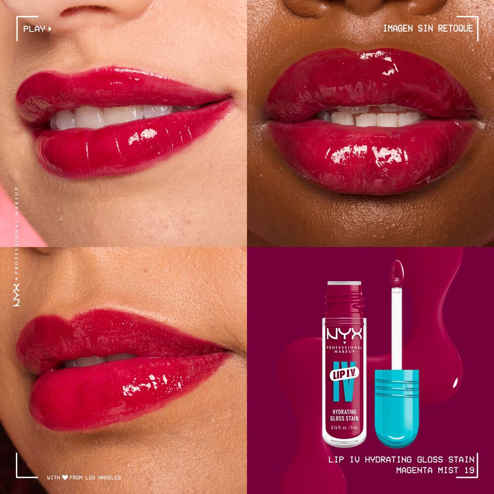 LIP I.V. Tinta para Labios Hidratante Efecto Gloss