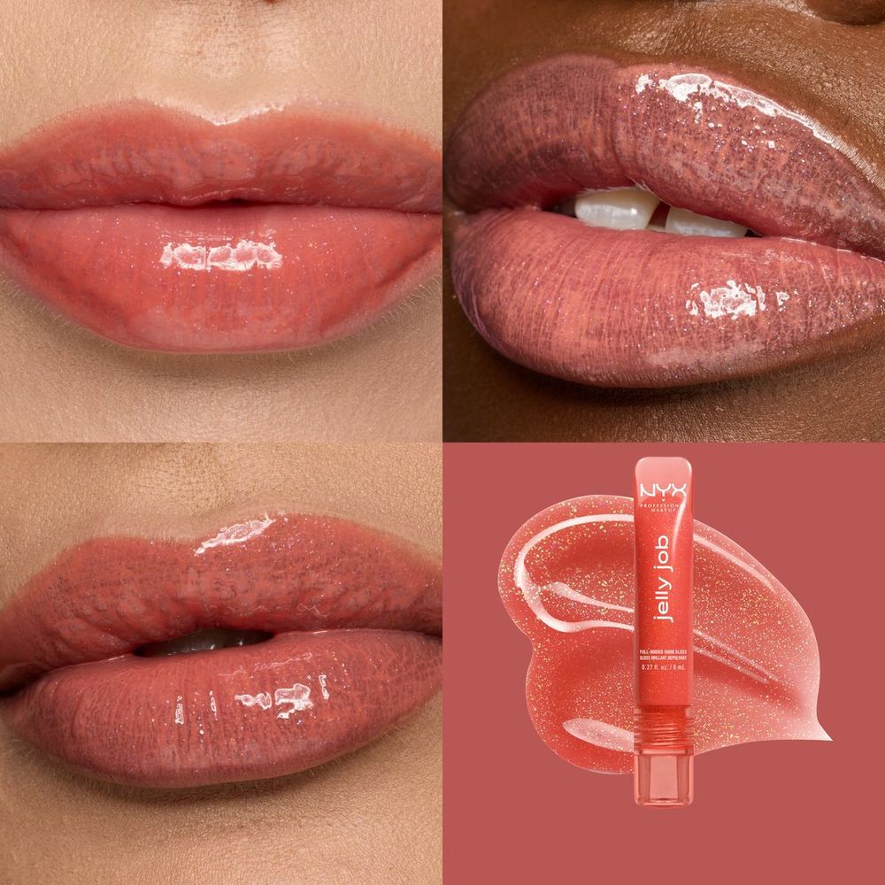 Jelly Job NYX PMU Gloss con brillo y volumen natural