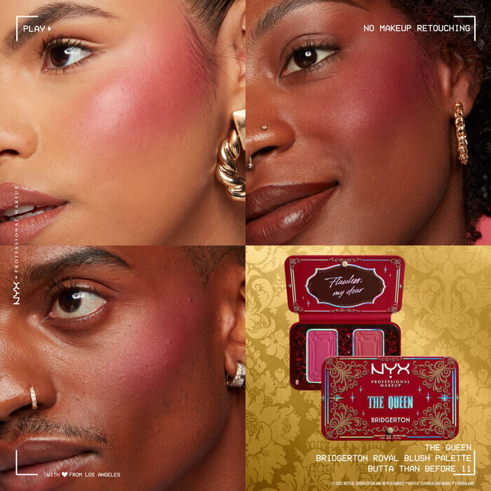 Bridgerton Royal Blush Palette