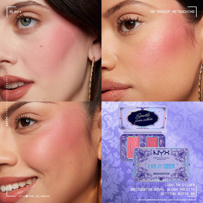 Bridgerton Royal Blush Palette