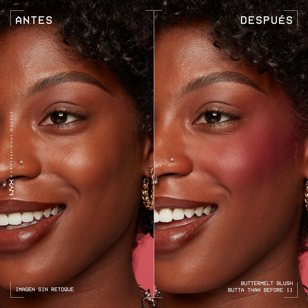 NYX PMU Buttermelt Blush, Rubor en Polvo
