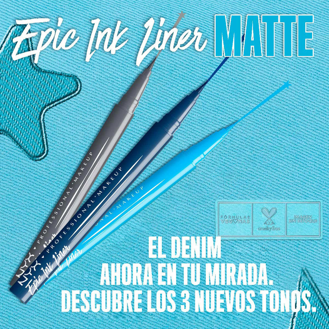 Delineador Epic Ink Liner Matte