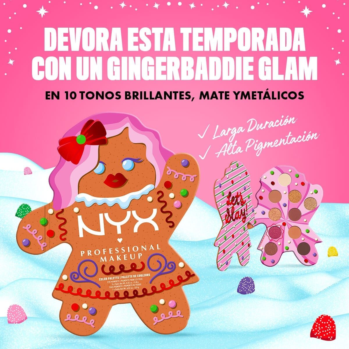Paleta de Sombras Gingerbaddie