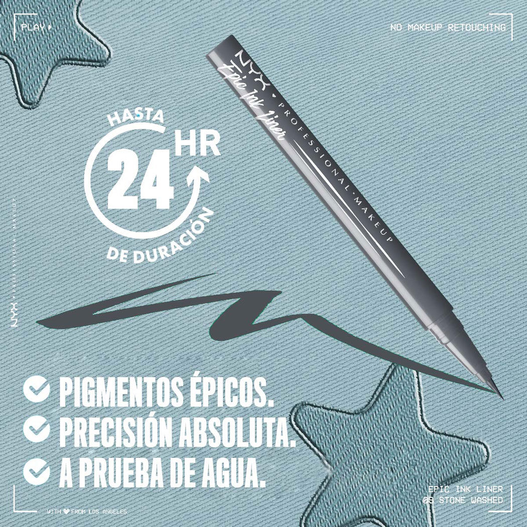 Delineador Epic Ink Liner Matte