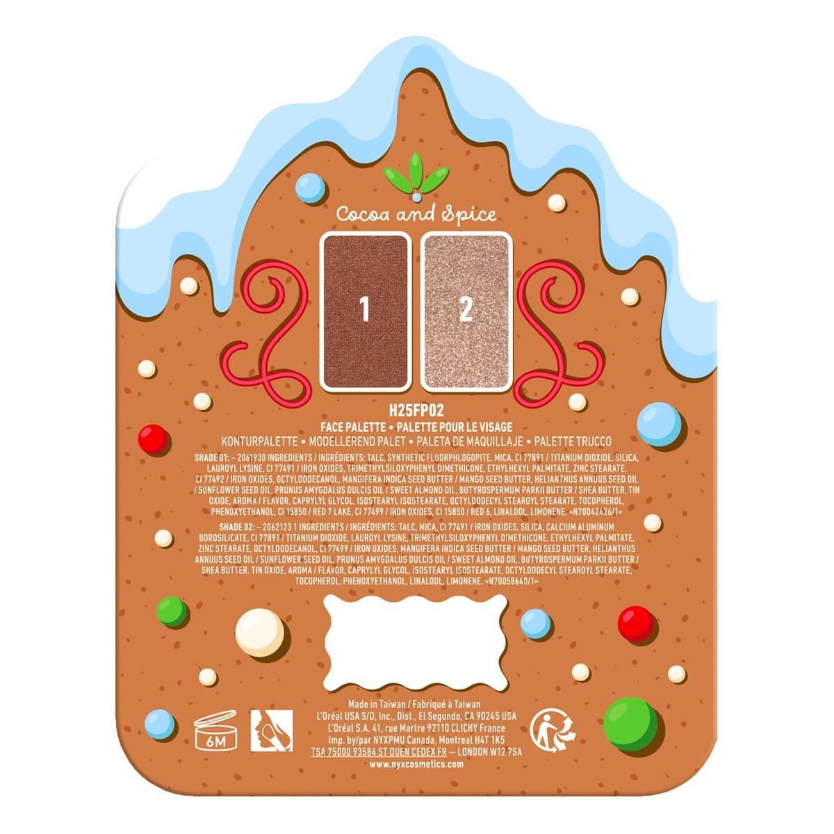 Buttermelt Face Palette Gingerbaddie
