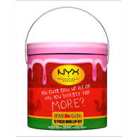 HOME ALONE 24 LIP COUNTDOWN MINI 12 PIEZAS (TRANSPARENTE, NUDES, ROSAS Y ROJOS)