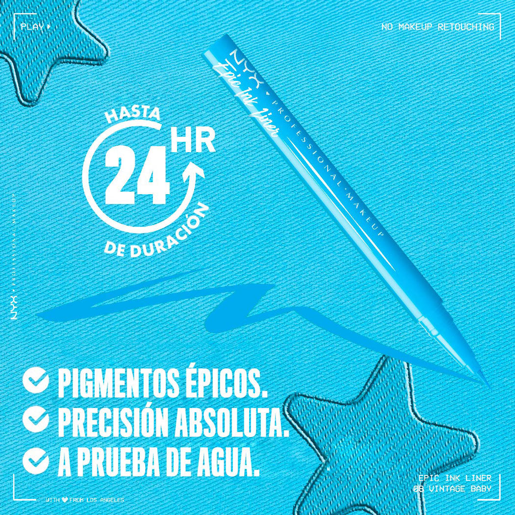 Delineador Epic Ink Liner Matte