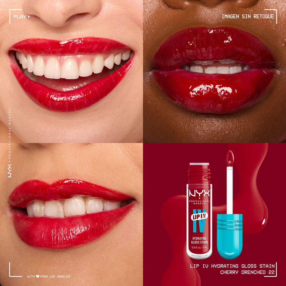 LIP I.V. Tinta para Labios Hidratante Efecto Gloss