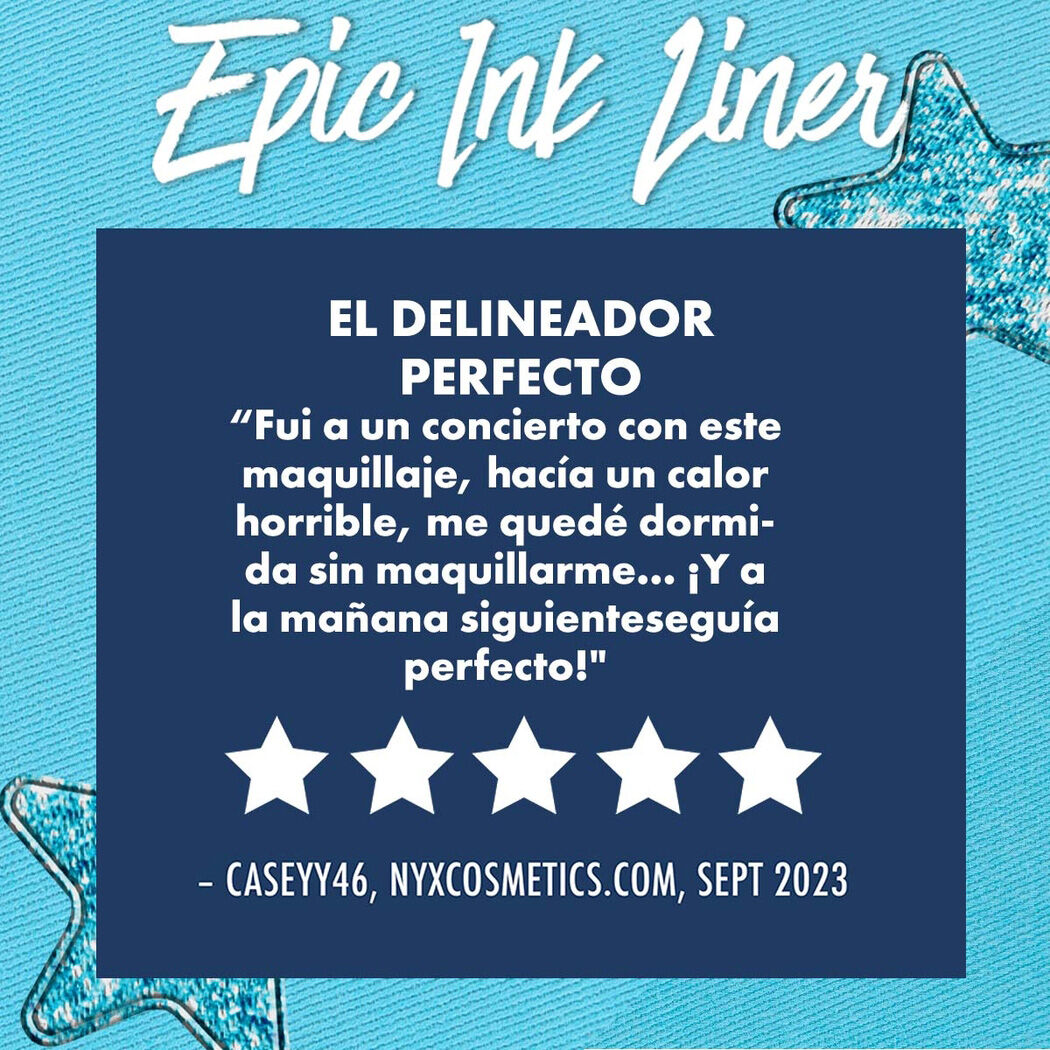 Delineador Epic Ink Liner Glitz
