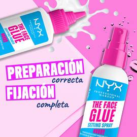 The Face Glue Spray Fijador de maquillaje