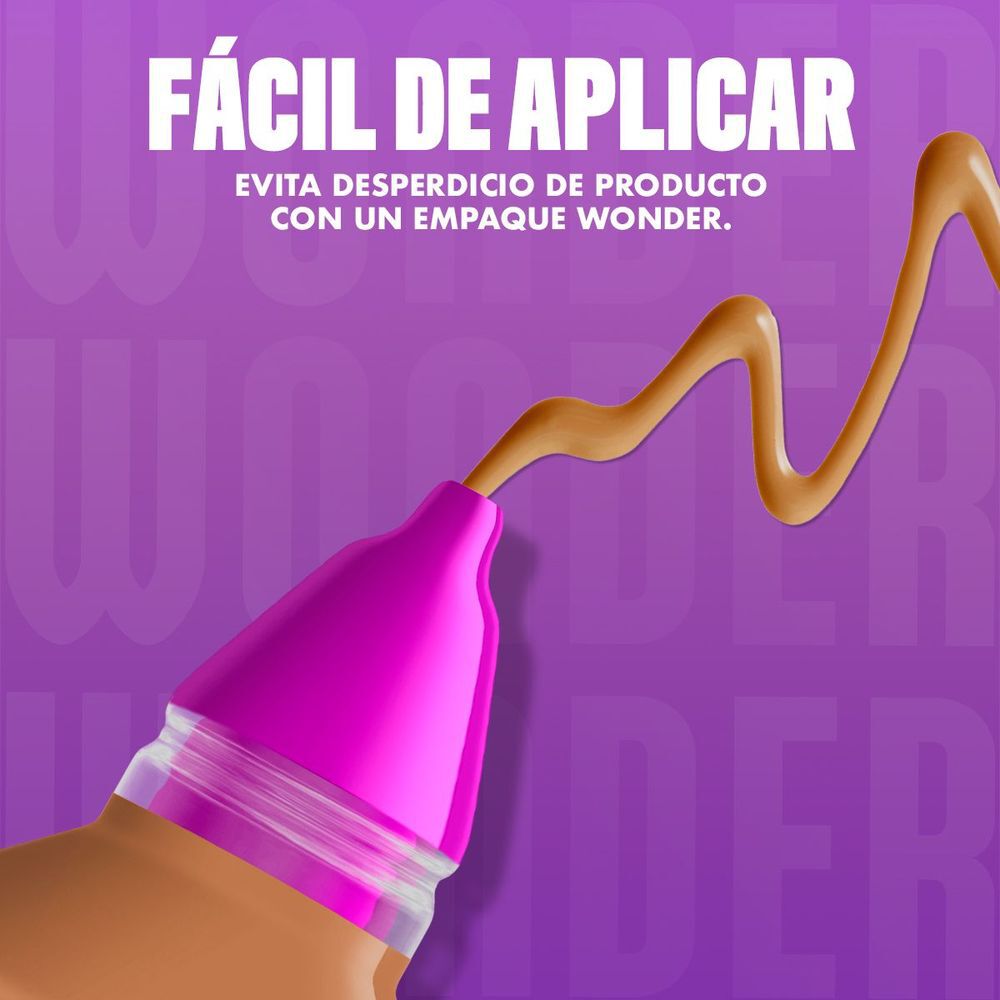 Make 'Em Wonder™ Base de Maquillaje Acabado Mate Natural