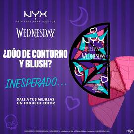 Paleta de Rubor Wednesday