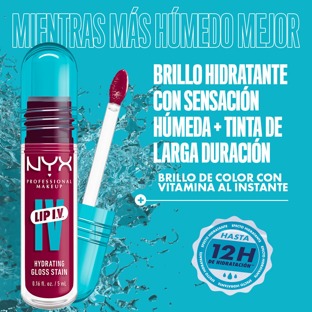 LIP I.V. Tinta para Labios Hidratante Efecto Gloss