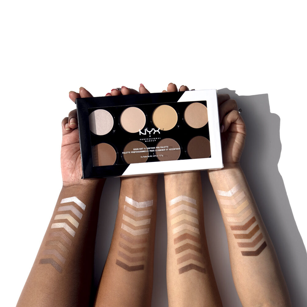 Paleta de Contouring e Iluminadores Highlight & Contour Pro Palette