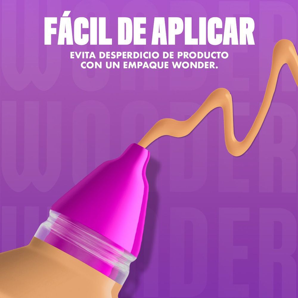 Make 'Em Wonder™ Base de Maquillaje Acabado Mate Natural