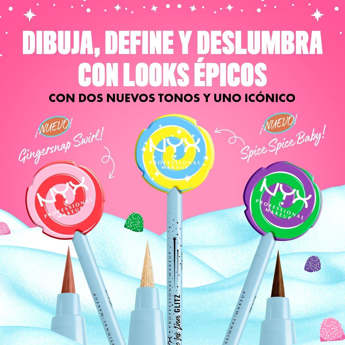 Candy Swirl Liner Gingerbaddie