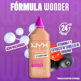 Make 'Em Wonder™ Base de Maquillaje Acabado Mate Natural