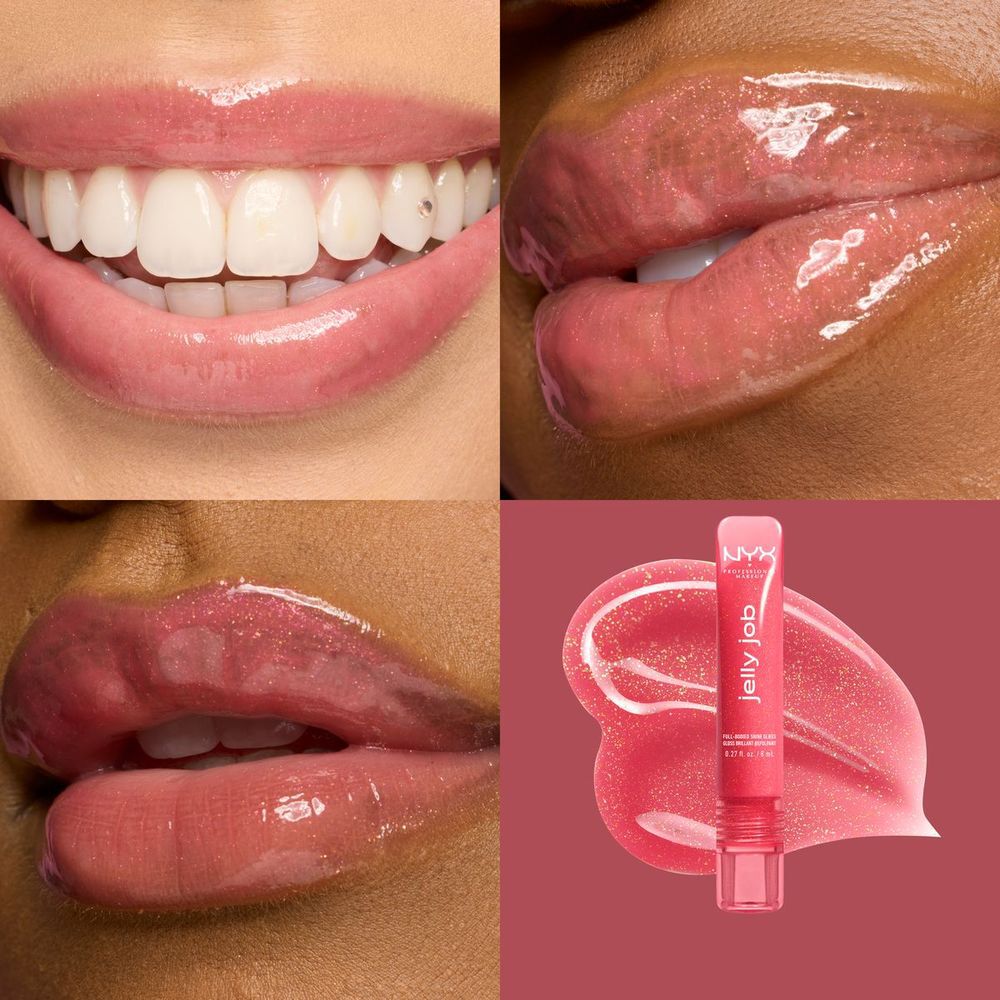 Jelly Job NYX PMU Gloss con brillo y volumen natural
