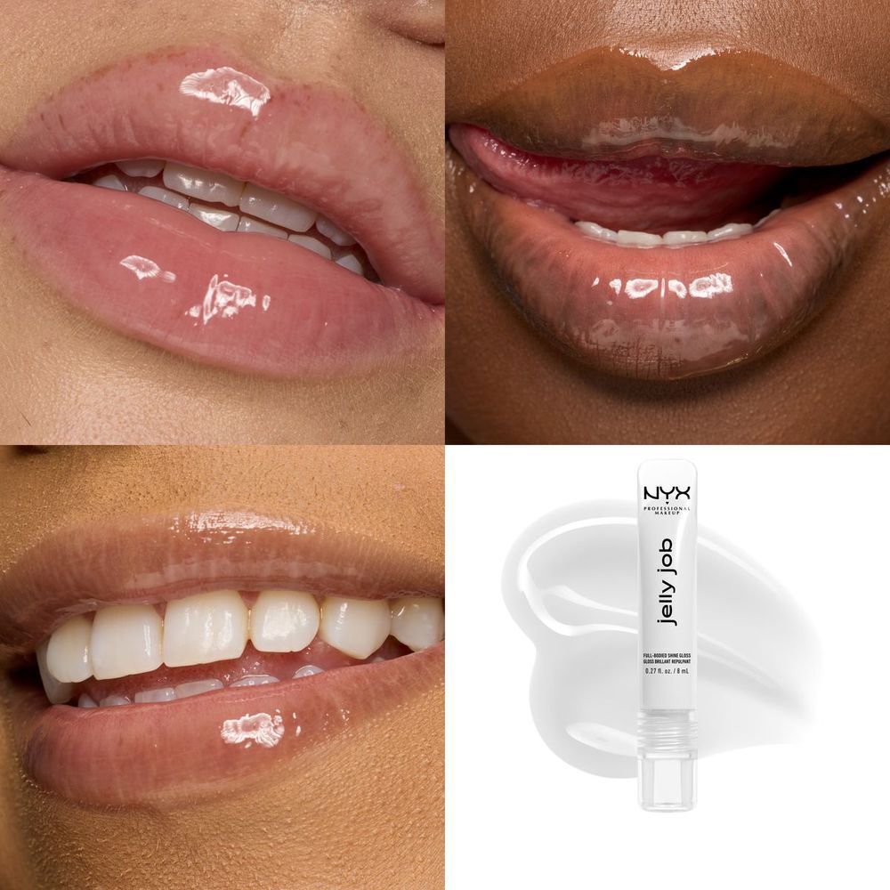 Jelly Job NYX PMU Gloss con brillo y volumen natural