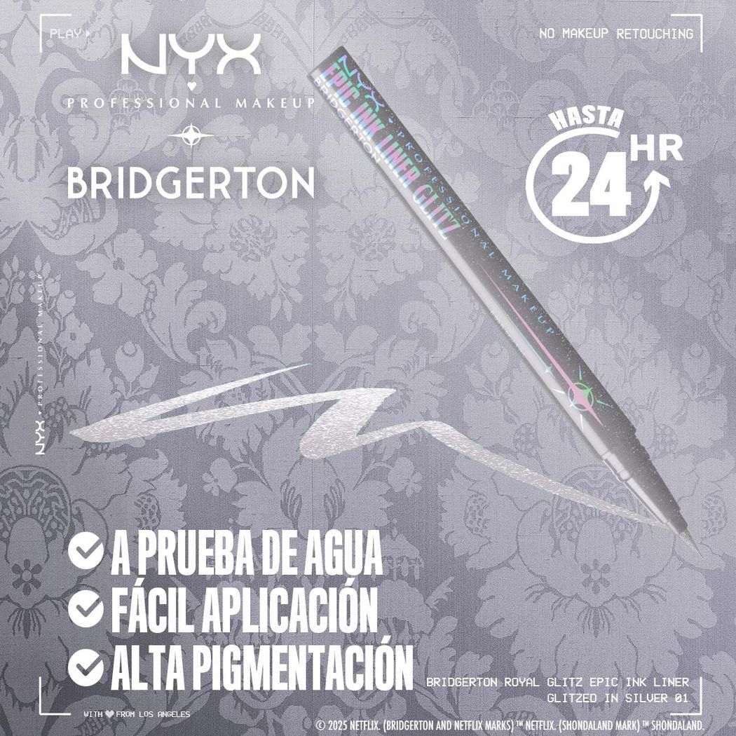 BRIDGERTON ROYAL EPIC INK LINER GLITZ