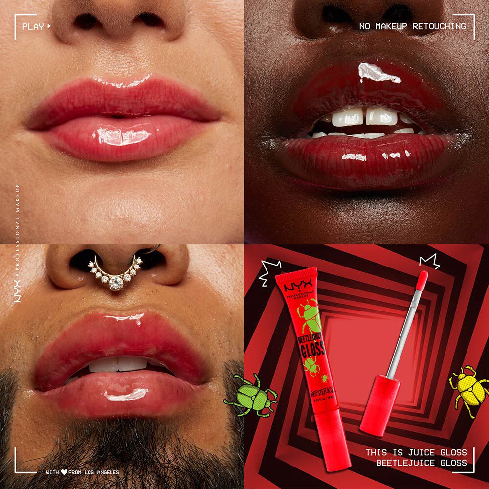 Beetlejuice Gloss para labios | NYX Professional Makeup